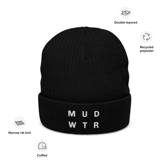 mud-wtr-beanie-t7 ribbed-knit-beanie-black-front-6478f6ebb8db4.png