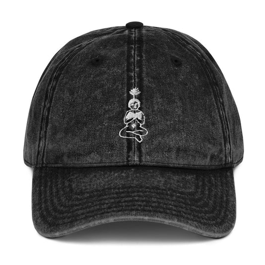 unlearn-relearn-vintage-cotton-cap-p4 vintage-cap-black-front-647546e2e4417.jpg