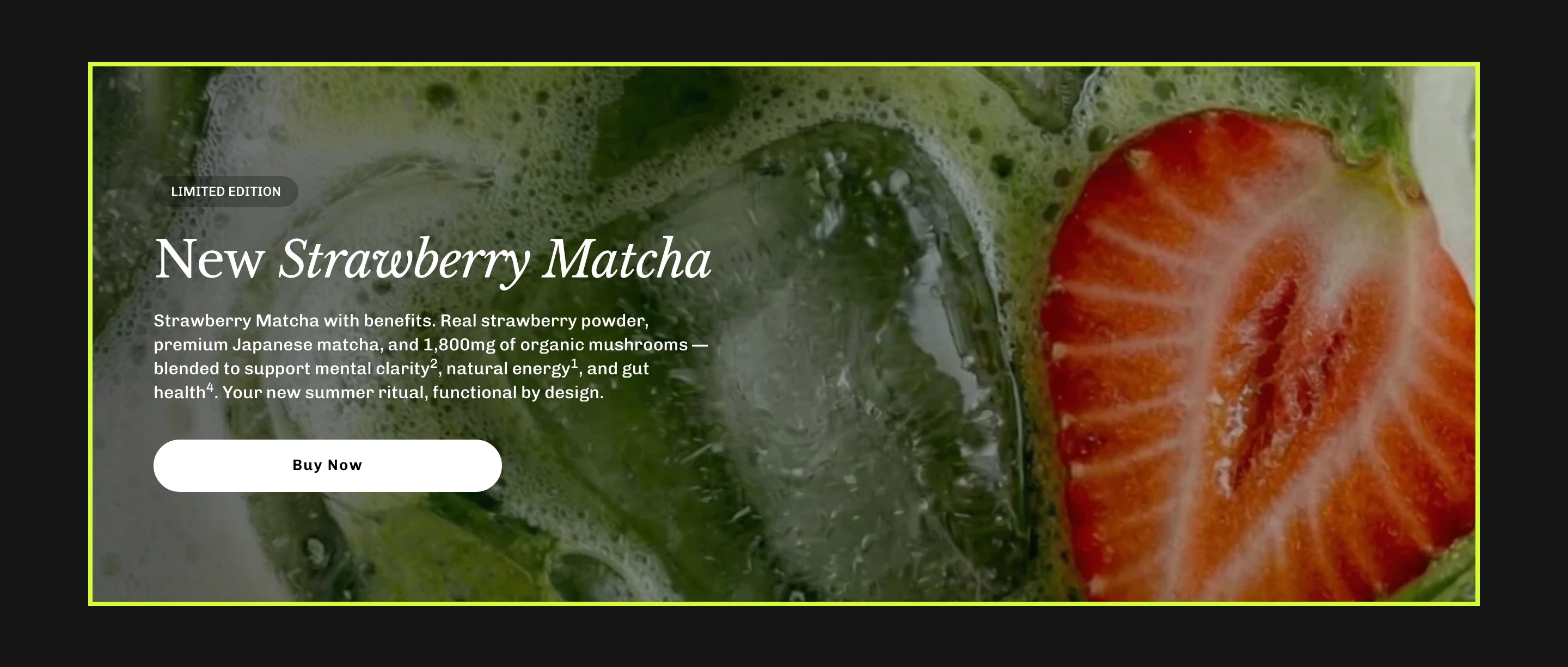 New Strawberry Matcha